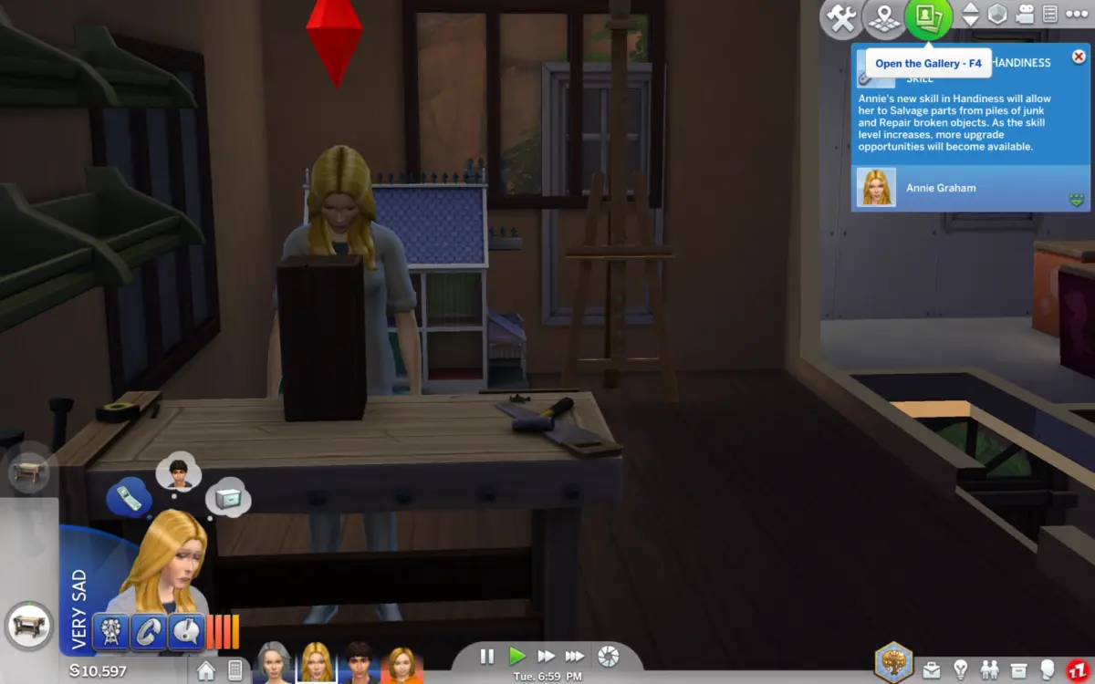 Recreating 'Hereditary' in The Sims 4 Is Exactly As Hard As You